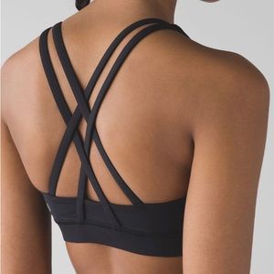 Lululemon Energy Bra - Black - Size 6